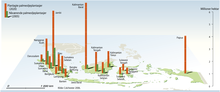 Palmeolieproduktion i Indonesien