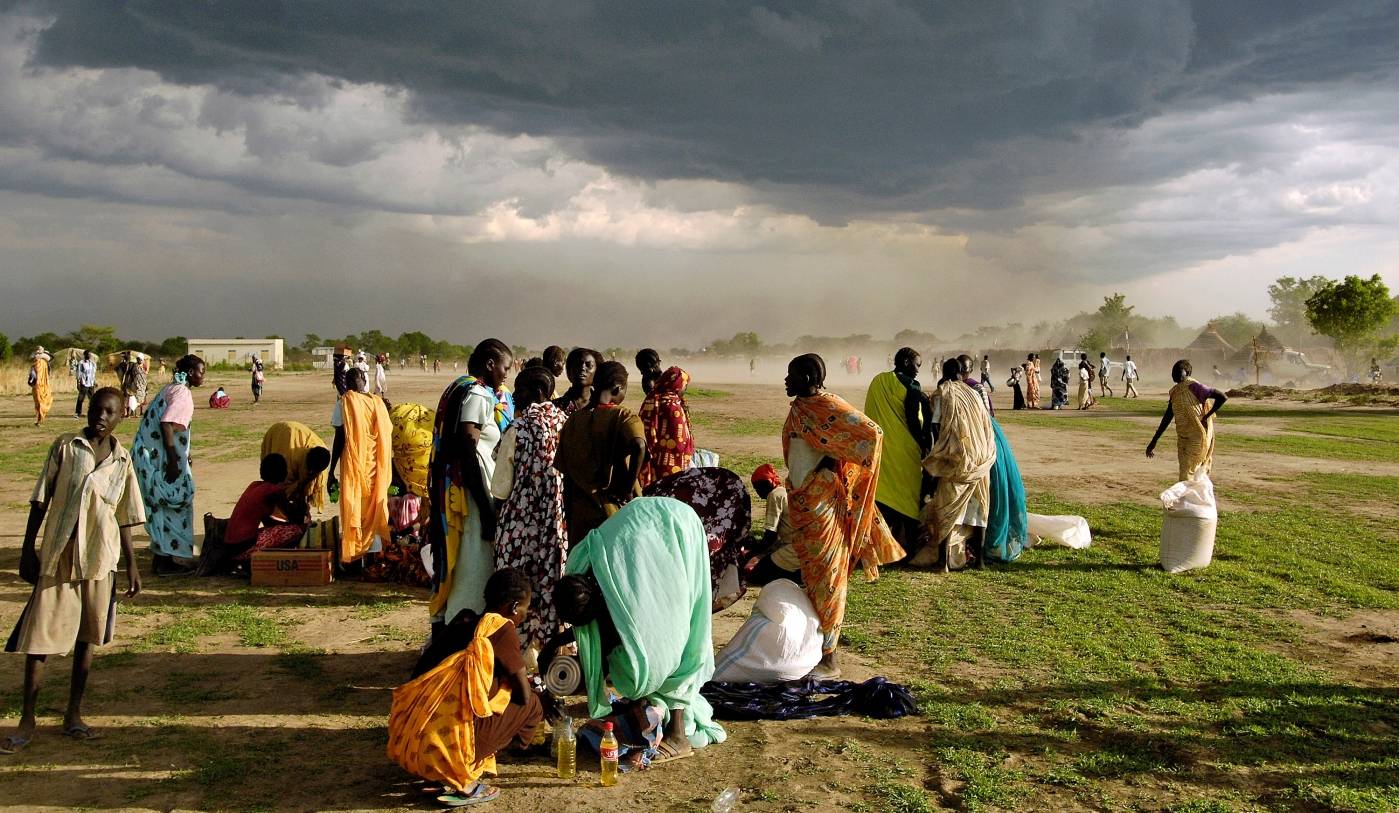 Det er mange internt fordrevne i Sydsudan, som modtager nødhjælp fra FN. Foto: UN Photo/Tim McKulka.