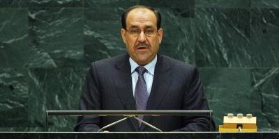 Tidligere statsminister i Irak Nuri al-Maliki taler for FN's generalforsamling. Foto: UN Photo/Marco Castro