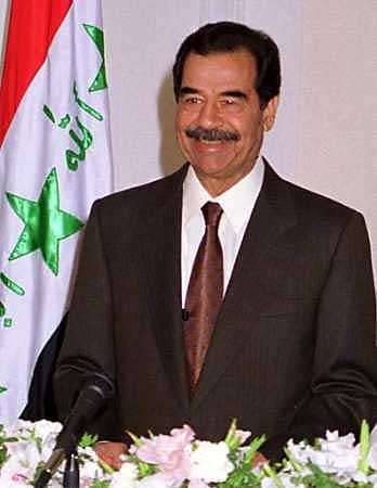 Saddam Hussein styrrede Irak med hård hånd mellem 1979-2003. Foto: Wikimedia Commons